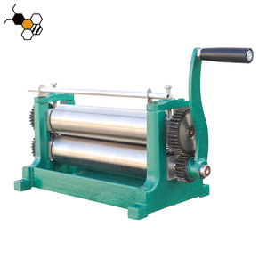 Đa-ngọt ngào nghề nuôi ong thép không gỉ sáp ong Con lăn máy của nhãn hiệu sáp ong tấm phẳng máy - Product Image 1