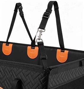 Asiento plegable para perros, cojín elevador para mascotas, protector de asiento de coche para cachorros, extensor de asiento de coche para perros grandes y medianos - Product Image 6