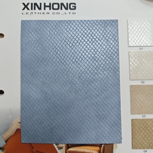 Pelle Sintetica PU Intrecciata Bicolore di Alta Qualità Stile Vintage per <span class=keywords><strong>Borse</strong></span> e Calzature - Product Image 1