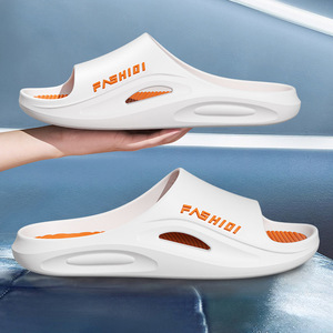 Nuevo diseño de zapatos de verano, zapatillas deportivas antideslizantes, sandalias para interiores y exteriores, baño, casa, zapatillas para hombres con logotipo personalizado - Product Image 4