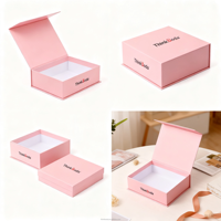 Caja de Regalo Pequeña de Cartón Rígido Biodegradable con Lámina Plateada y Recubrimiento UV, Impresión Offset para Perfumes, Calcetines y Pieles