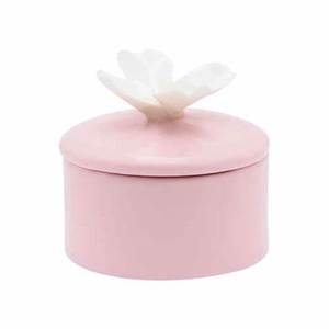 Pink Sets Finest <strong>Ceramic</strong> Pearls <strong>Jewelry</strong> <strong>Box</strong> - Product Image 1