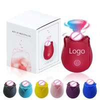 Meistverkaufter Rosen-Saugvibrator - G-Punkt Klitoris-Stimulator Vibrator Nippel-Massagegerät Sexspielzeug für Frauen Großhandel OEM