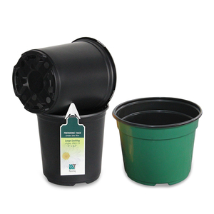 Macetas de planta de flores de plástico de color profundo a granel para vivero de jardín - Product Image 5