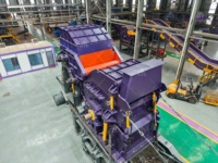 Concasseur à marteaux mobile en métal pour le recyclage et le traitement des déchets métalliques