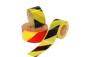 <span class=keywords><strong>Double</strong></span> Side in vàng đen an toàn đường bộ Băng rào cản Băng - Product Image 5