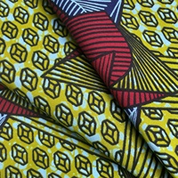Tela de cera con estampado africano, tela de estampado de cera, estilo java, venta al por mayor