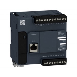 ตัวควบคุมลอจิกแบบตั้งโปรแกรมได้ระบบอัตโนมัติ TM221C16R ชุด M221 Modicon ของแท้ใหม่ - Product Image 1