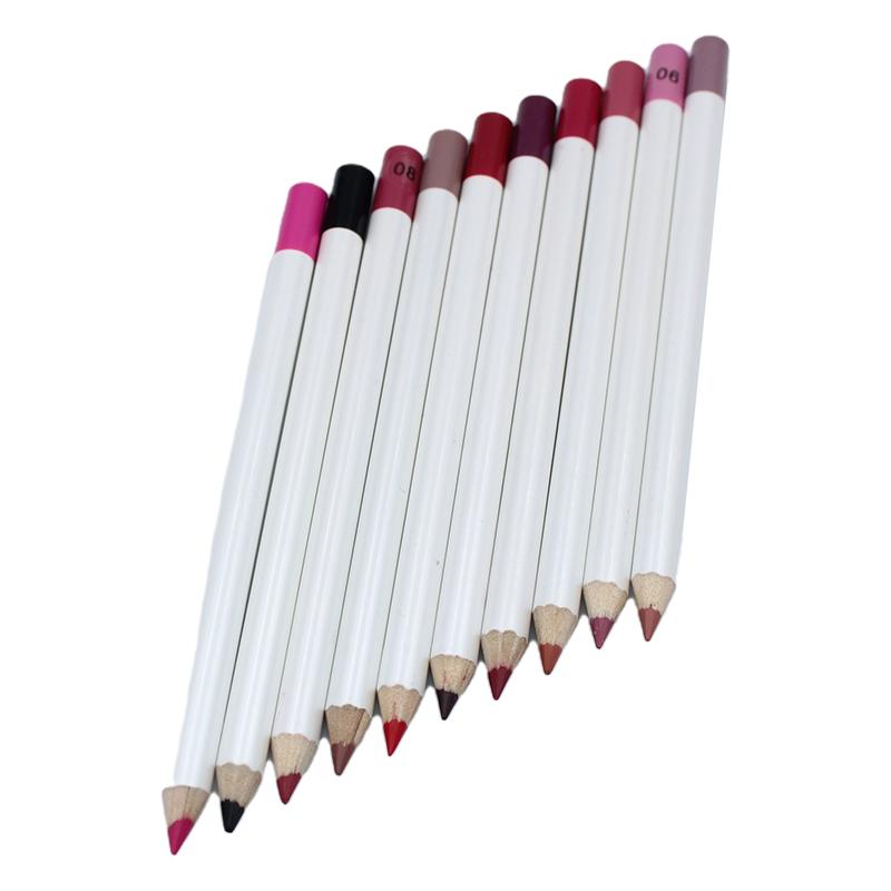 Высококачественный стойкий водостойкий органический карандаш для губ для макияжа, фирменная марка, коричневый карандаш для губ