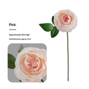 Roses artificielles en gros pour bouquets <span class=keywords><strong>de</strong></span> mariage, bouquets <span class=keywords><strong>de</strong></span> roses en soie artificielle personnalisés pour la décoration <span class=keywords><strong>de</strong></span> la maison - Product Image 5