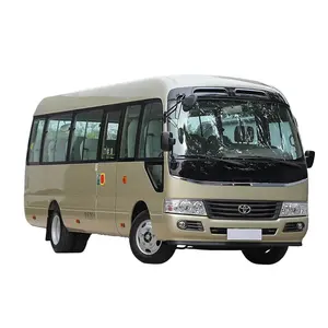 Good condition 2023 cheap price new Toyota coaster 24 seat bus diesel engine used buses for sale price