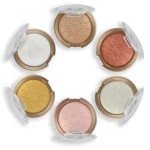 Nhãn Hiệu Riêng Mỹ Phẩm Duy Nhất Glow Highlight Tùy Chỉnh Nướng Highlighter Trang Điểm