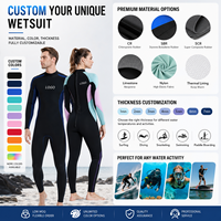 Combinaison de plongée sans capuche noire personnalisée OEM 3 mm, combinaison de plongée intégrale en néoprène thermique pour la plongée avec tuba, le surf, la plongée sous-marine, la pêche sous-marine