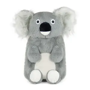 Sac d'eau en caoutchouc pour chauffe-mains, peluche animal, chauffe-mains, petite taille pour enfants, bouteille d'eau chaude, jouet