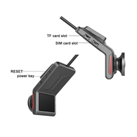 4G 1080P HD Mini 2 pouces voiture DVR Dash Camera Wifi Hotspot GPS Device Dashboard Cam