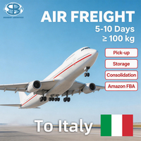 Agente de Transporte Aéreo, Transitario de Carga de China a Italia, Servicios de Logística Puerta a Puerta, DDU, DDP, FBA