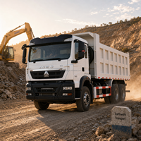 Подержанный самосвал HOWO TX 6x4, дизельный, Евро II, 10 колес, грузоподъемность 40 тонн, Sinotruk, для строительства в Африке