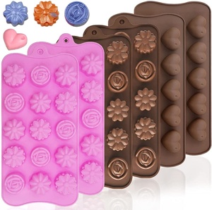 Silicone khuôn bánh sô cô la molbga CPU chipsetsilicone hình dạng lạ mắt cho chất béo bom, Caramels, Jello, Gummy, Nấm cục, khối băng - Product Image 2