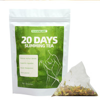 Tisane biologique 100% Thé de marque privée pour la perte de poids Thé de santé nettoyant et amincissant suppléments aux herbes