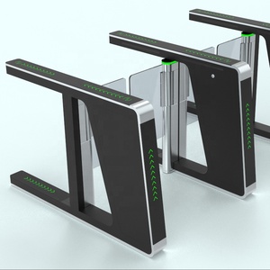 Kiểm soát truy cập an ninh turnstiles với Bi-directional mũi tên cho người đi bộ mã vạch và thẻ RFID Swing tốc độ cổng - Product Image 4