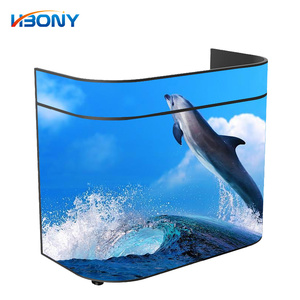 Cabina de DJ Personalizada para Discoteca con Forma 3D Personalizable y Pantalla LED Grande Night <span class=keywords><strong>Elf</strong></span> - Product Image 1