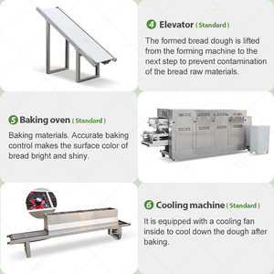 Horno para Pan Árabe de Singapur, Máquina para Hacer Chapati, Línea de Producción Completamente Automática - Product Image 5