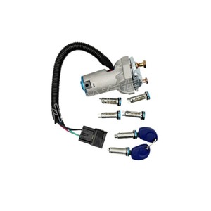 สวิตช์กุญแจสตาร์ท Iveco Daily รุ่น 2996076 พร้อมกุญแจสองดอก อลูมิเนียมอัลลอย สีเทา - Product Image 1