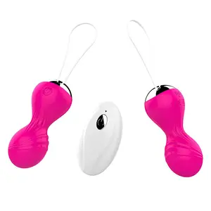 遥控性玩具静音医用硅胶阴道收紧砝码球装置凯格尔球锻炼女性性玩具市场