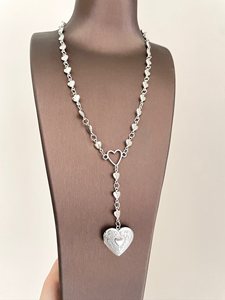 Collar de Cadena de Bambú y Cobre Vintage con Caja de Corazón - El Secreto <span class=keywords><strong>del</strong></span> Corazón para Mujeres - Product Image 5