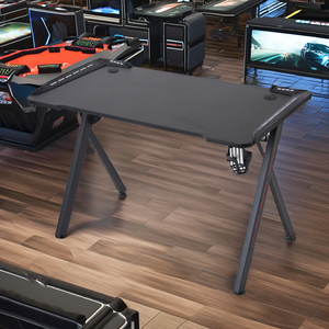 Mát Thiết kế LED nối dài Racing bảng máy tính thường vụ nhiệm vụ bàn cho phòng ngủ Internet cafe cho văn phòng làm việc chơi game bằng gỗ - Product Image 1