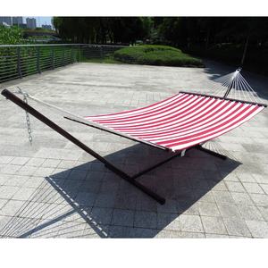 GodsWord Grand lit double à balançoire <span class=keywords><strong>Hamac</strong></span> matelassé <span class=keywords><strong>avec</strong></span> support en métal Portable Patio Camping <span class=keywords><strong>Hamac</strong></span> sur pied <span class=keywords><strong>avec</strong></span> <span class=keywords><strong>barre</strong></span> d'écartement - Product Image 2