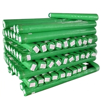 Rouleau de bâche en PE vert 120 g/m², imperméable et résistant à l'abrasion