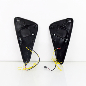 Nuevo coche DRL para <span class=keywords><strong>Toyota</strong></span> <span class=keywords><strong>Yaris</strong></span> <span class=keywords><strong>Cross</strong></span> 2023 2024 LED Luz de circulación diurna conducción antiniebla luz diurna con luces de señal de giro 12V - Product Image 5