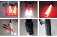 Utile trafic led bâton lumineux de signal de bâton led baguette clignotante