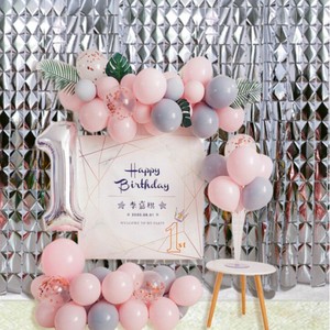 Pósteres de seda de lámina de cubo brillante Navidad Diwali fiesta de cumpleaños FONDO DE BODA pared 1M * 2M <span class=keywords><strong>BlueGold</strong></span> - Product Image 4