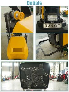 Pulidora de Pisos Epóxicos Lonsen G730 de 730 mm con Engranaje y Motor de 15 kW 380/415 V, Radio de Giro Corto - Product Image 5