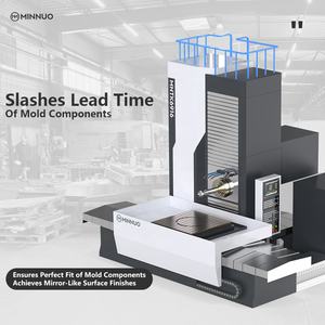 Горизонтальный сверлильный и фрезерный станок с ЧПУ Minnuo для изготовления больших форм - Product Image 3