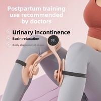 Entrenador de Músculos del Suelo Pélvico Kegel, Dispositivo de Contracción de Muslos Internos con Pantalla Digital para Mujeres, Uso Doméstico, Ayuda para la Recuperación Posparto