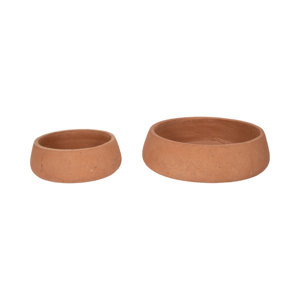 Set di ciotole decorative in ceramica, piccole e grandi, centrotavola in terracotta per soggiorno, decorazioni per la casa - Product Image 2