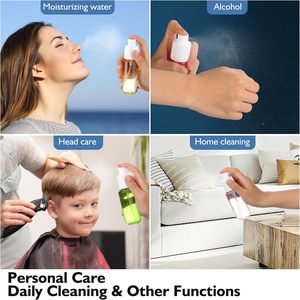 Frosted PET Plastic Mist Spray <b>Bottle</b> <b>50ml</b> 100ml 130ml 150ml 180ml Custom Available Cosmetic Toner Skincare Spray Container - Product Image 4
