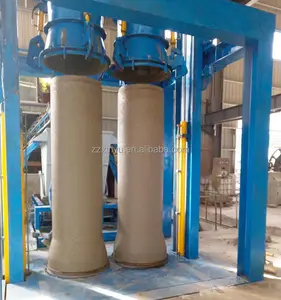 Équipement de fabrication de tuyaux de ponceaux en béton de ciment de chine RCC