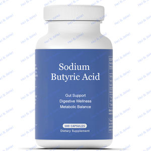 Capsules OEM pour la santé intestinale personnalisées soutenant les gaz digestifs et la réparation des intestins supplément d'acide butyrique sodique pour le bien-être gastro-intestinal - Product Image 1