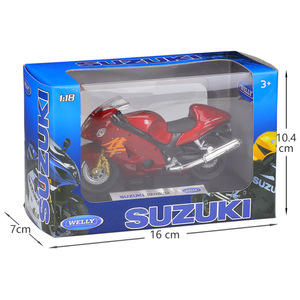 BobbieGoods 1:18 Welly Modèle de moto lourde Suzuki Hayabusa <span class=keywords><strong>GSX</strong></span> 1300R à l'échelle 1:18 en plastique et alliage, Fournisseur en gros, Demande de renseignements - Product Image 5