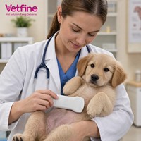Sonda de Ultrasonido Doppler Color Inalámbrica Portátil para Animales Pequeños, Escáner de Bolsillo Veterinario con Wifi para Ganado y Equinos