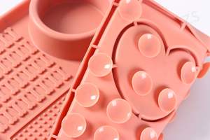 Alfombrilla de silicona para lamer mascotas, cuenco de comida para perros, comedero de rompecabezas lento con ventosa, alfombrilla de alimentación para perros, suministros para mascotas para perros - Product Image 6