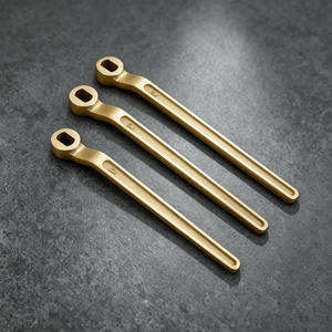 Customizable Non-sparking Metric Copper Valve Wrench Explosion-proof Safety <b>Spanner</b> Industrial Grade Manual Hand <b>Tool</b> - Product Image 2