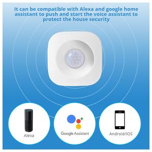Sensore di movimento PIR Tuya WiFi per rilevatore di sistemi di allarme di sicurezza a rilevamento a infrarossi Smart Life - Product Image 3