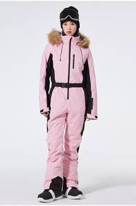 Tuta da Sci Intera da <span class=keywords><strong>Donna</strong></span> di Alta Qualità, Invernale, da Esterno, Antivento, Impermeabile, Calda, Slim Fit, per Snowboard - Product Image 5