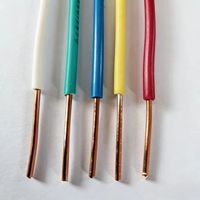 Direkt ab Werk ZR-BV 1,5mm/2,5mm/4mm Massivkupferkern PVC-isoliertes Flammhemmendes Überkopf-Installationskabel IP20 750V