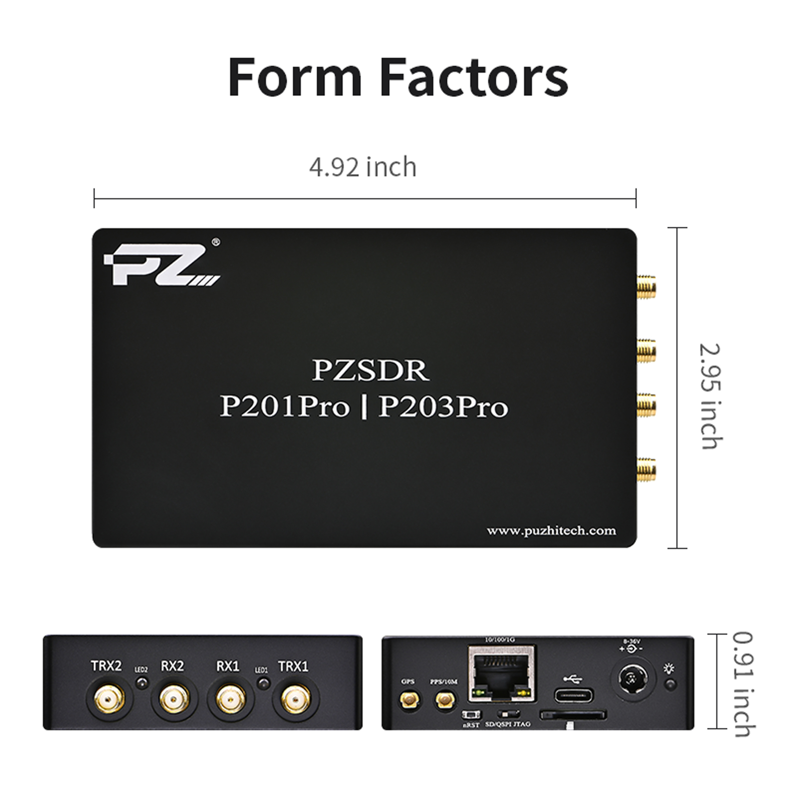 PuZhi P201 Development Board Kit with AD9361, XC7Z020 FPGA